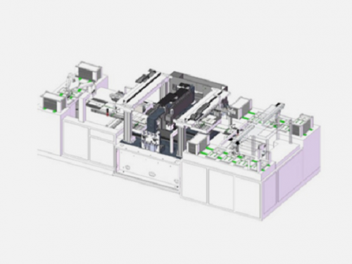 全自動(dòng)柔性OLED模組激光精切設備